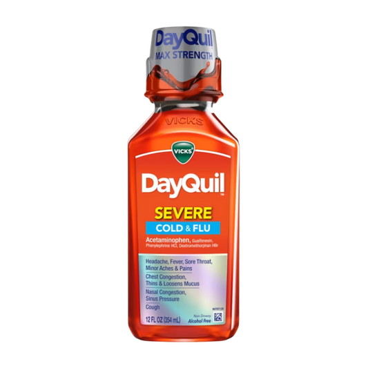 Vicks DayQuil Cold & Flu Liquid – 4 fl oz
