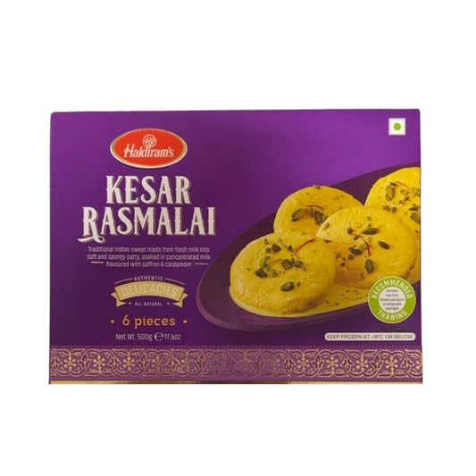Kesar Rasmalai 500g – HR