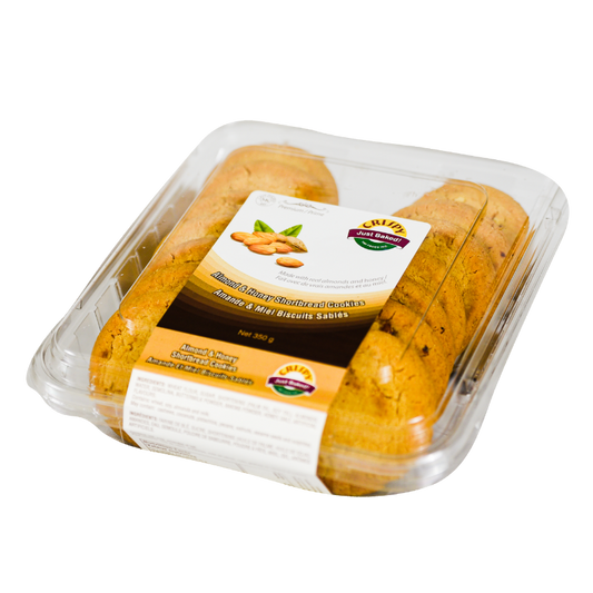 Almonds & Honey Cookies – 350g (Crispy)