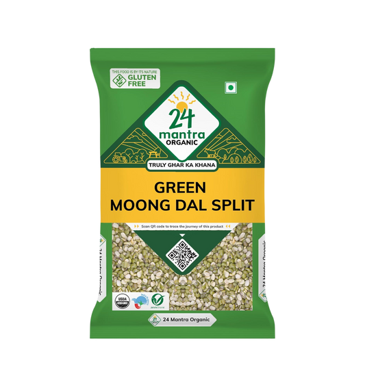 Green Moong Split Organic 4lb
