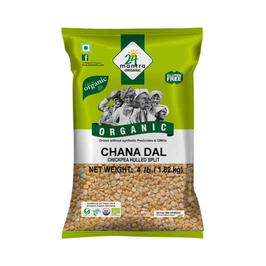 Chana Dal Organic 4lb